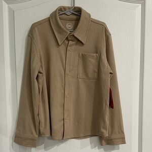 Wonder Nation Tan Button Down Shirt